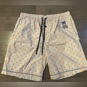 Psycho Bunny Pajama Shorts Cotton Bunny Logo Size Large